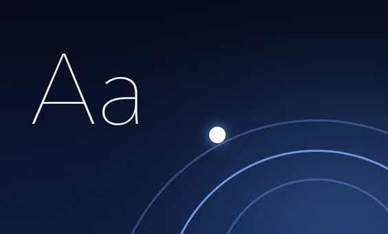 Arc cover: thin type with orbit lines