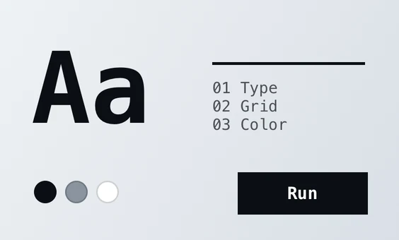Mono cover: monochrome type specimen